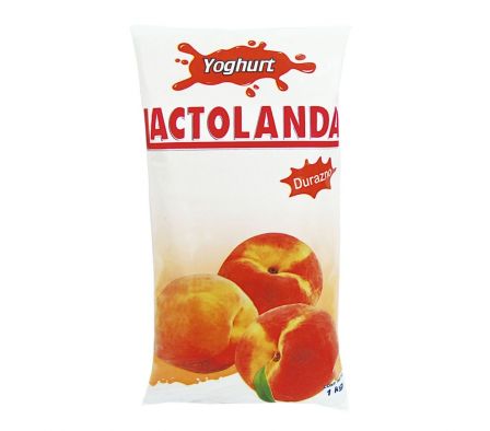 YOGUR LACTOLANDA DURAZNO SACHET 1L