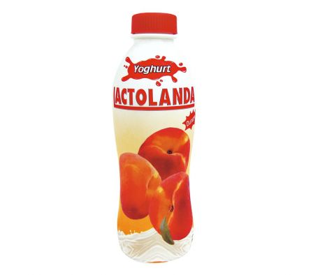 YOGUR LACTOLANDA DURAZNO BOTELLA 900ML