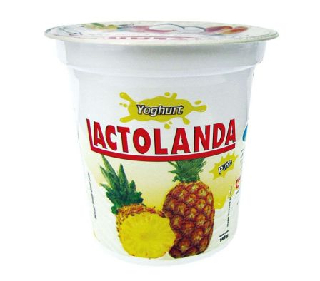 YOGUR LACTOLANDA PIÑA POTE 140G