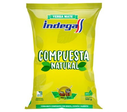 YERBA MATE INDEGA COMPUESTA 500GR
