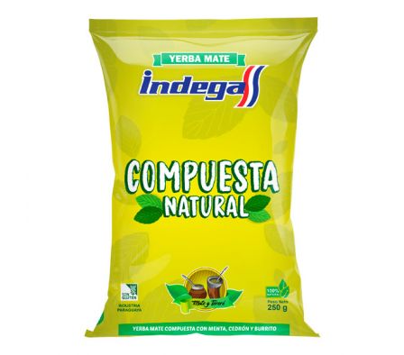 YERBA MATE INDEGA COMPUESTA 250GR