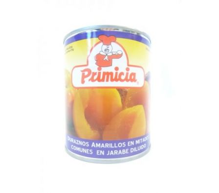 DURAZNO EN ALMIBAR PRIMICIA 820 GR