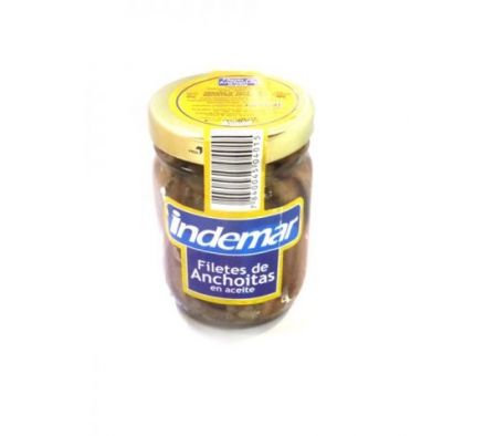 FILET DE ANCHOA INDEMAR EN ACEITE 90GR
