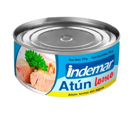 ATUN INDEMAR LOMO EN AGUA 160G