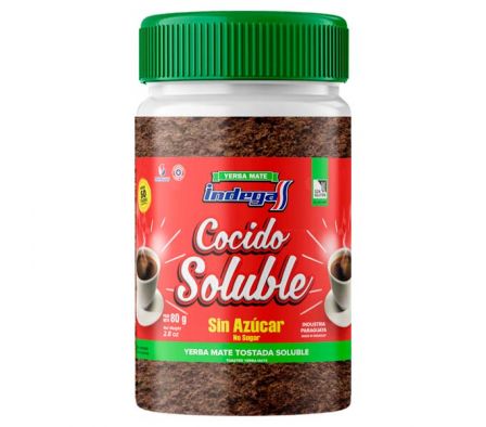 MATE COCIDO INDEGA SOLUBLE POTE 80 GR