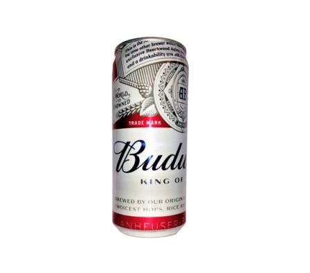 CERVEZA BUDWEISER ROJA LATA 269 ML