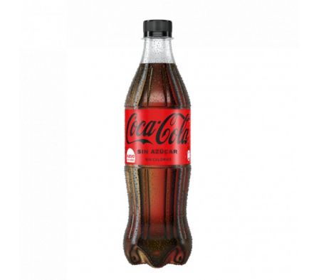 GASEOSA COCA COLA SIN AZUCAR DESC. 500ML