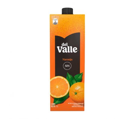 JUGO  DEL VALLE NARANJA TETRA 1L