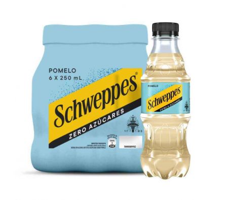 MINIPACK X 6 GASEOSA SCHWEPPES POMELO ZA 250ML