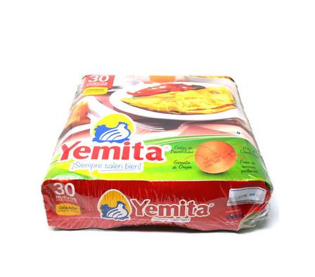 HUEVO YEMITA TIPO  A  30 UNIDADES