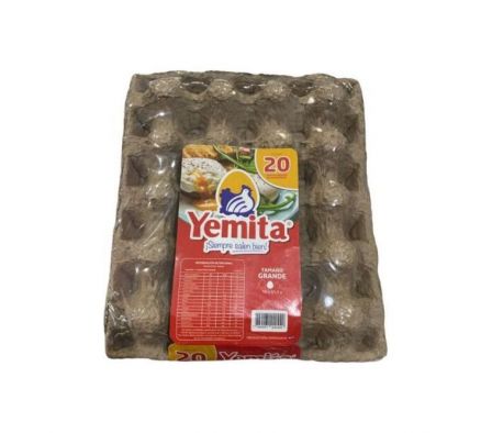 HUEVO YEMITA TIPO JUMBO PAQUETE 20UN