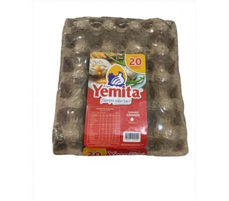 HUEVO YEMITA TIPO A 20 UNID