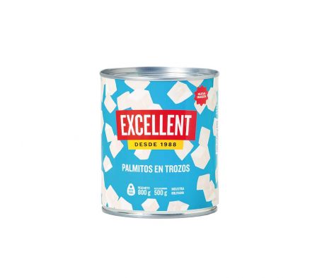PALMITO EXCELLENT TROZOS 800GR