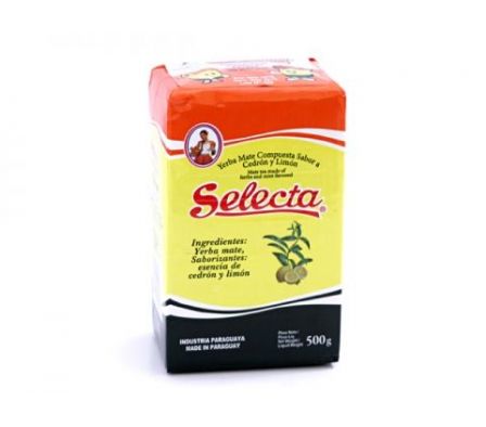 YERBA MATE SELECTA LIMON Y CEDRON 500GR
