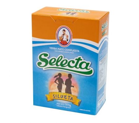 YERBA MATE SELECTA SILUETA 500GR