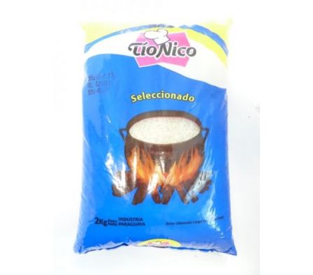 ARROZ TIO NICO ETIQUETA AZUL 2 KL