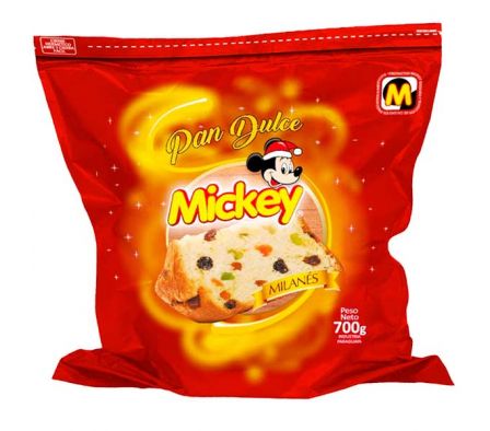 PAN DULCE MICKEY MILANES 700GR