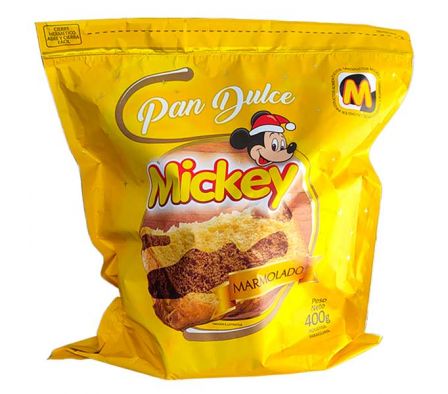 PAN DULCE MICKEY MARMOLADO 400GR