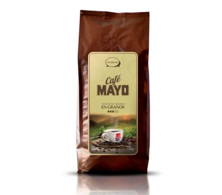 CAFE MAYO TOSTADO MEDIO EN GRANOS 500GR