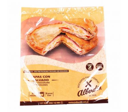 TAPA PASCUALINA ALBERDIN SALVADO 500GR