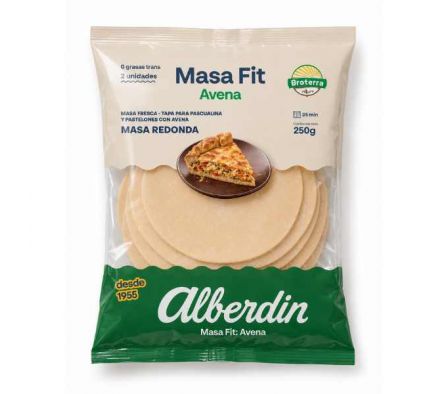 TAPA PASCUALINA  ALBERDIN C/AVENA 250GR