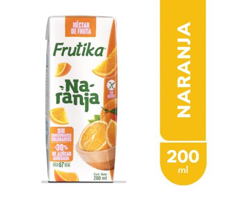 JUGO FRUTIKA NARANJA 200ML