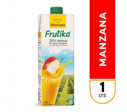 JUGO FRUTIKA MANZANA 1LT