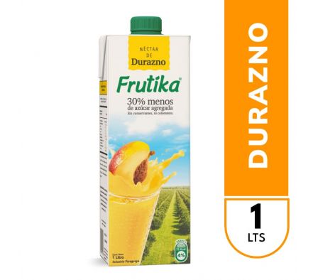 JUGO FRUTIKA NECTAR DURAZNO 1LT