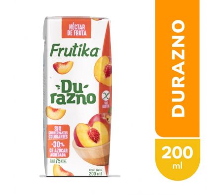 JUGO FRUTIKA NECTAR DURAZNO 200ML