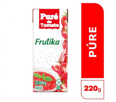 PURE DE TOMATE FRUTIKA BAJO EN SODIO 220GR
