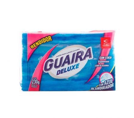 JABON EN PAN GUAIRA DELUXE COCO PURO 230GR