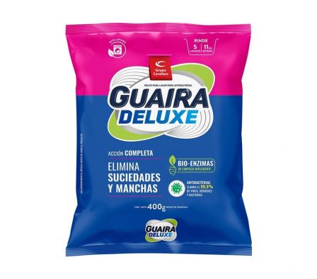 JABON EN POLVO GUAIRA DELUXE 400GR