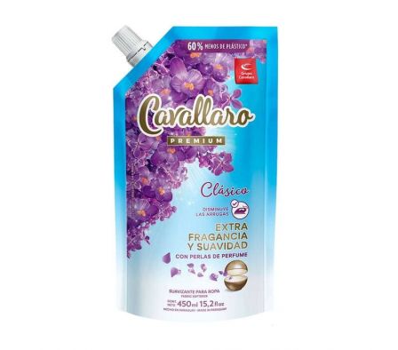 SUAVIZANTE CAVALLARO CLASICO DOY PACK 450 ML
