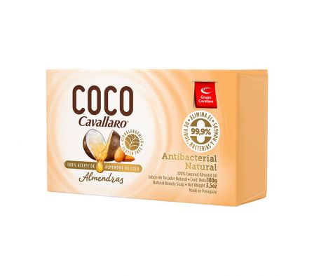JABON TOC. CAVALLARO COCO Y ALMENDRA 100GR