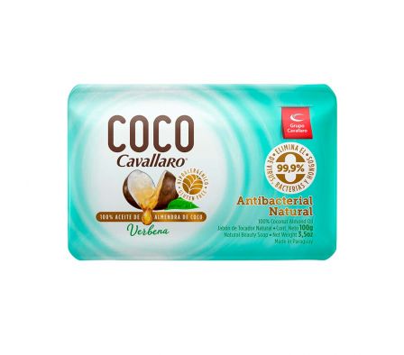 JABON DE TOCADOR CAVALLARO COCO VERBENA 100G