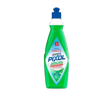 DETERGENTE PIXOL LAVAVAJILLAS ANTIBACTERIAL 500ML