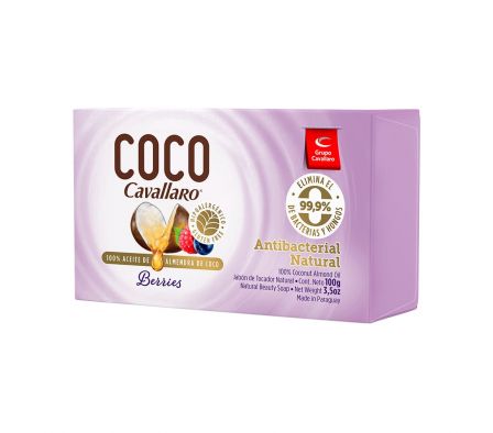 JABON DE TOCADOR BERRIES COCO CAVALLARO 100GR