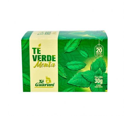 TE GUARANI VERDE MENTA X 20 SAQ.