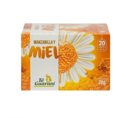 TE GUARANI MANZANILLA Y MIEL X 20SAQ.