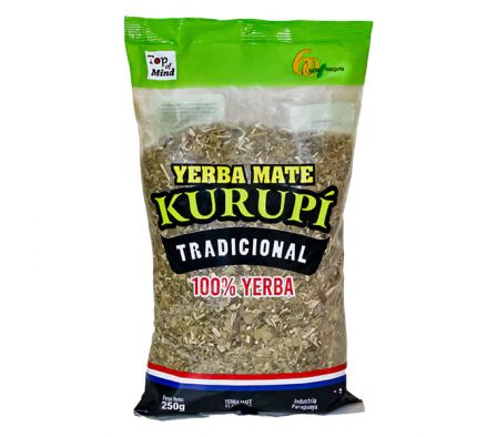 YERBA MATE KURUPI TRADICIONAL BOLSA 250GR