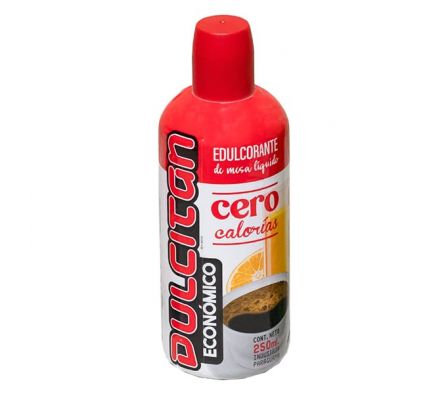 EDULCORANTE DULCITAN ECONOMICO 250ML