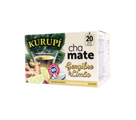 TE KURUPI SABOR JENGIBRE LIMON 20UNID