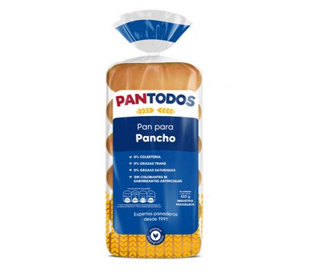 PAN PARA PANCHO PANTODOS 420GR