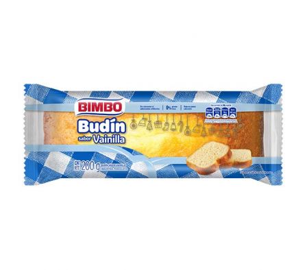 BUDIN BIMBO VAINILLA 200GR