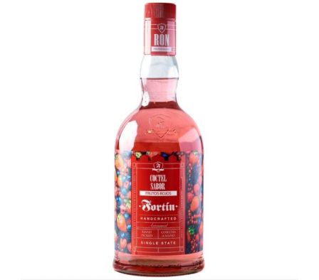 RON FORTIN COCTEL  FRUTOS ROJOS 750ML