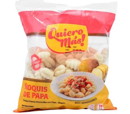 ÑOQUIS QUIERO MAS C/PAPA 500GR