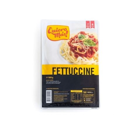 FIDEO FETTUCCINE QUIERO MAS PASTEURIZADO 500GR