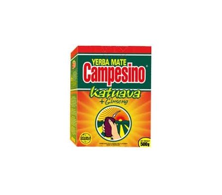 YERBA MATE CAMPESINO KATUAVA + GINSENG 500GR