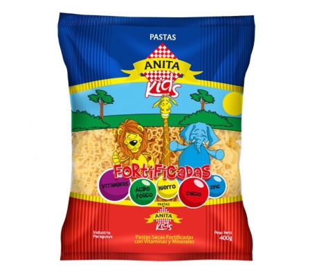FIDEO ANITA KIDS FORTIFICADO 400GR