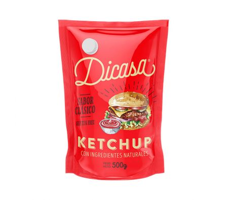 KETCHUP DICASA DPACK 500GR